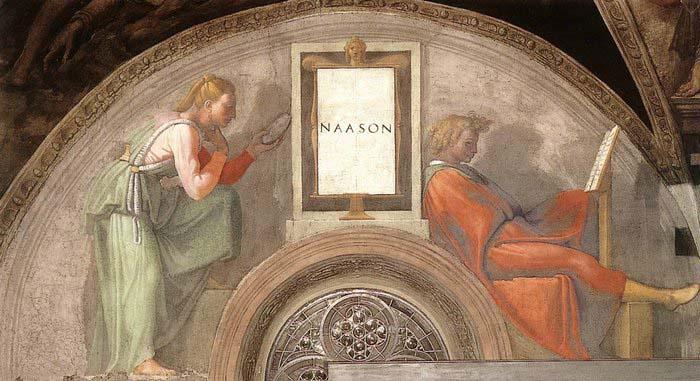 Michelangelo Buonarroti Nahshon oil painting picture